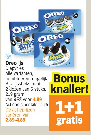 Promotie: Oreo ijs