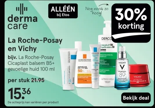 Aanbieding: La Roche-Posay en Vichy