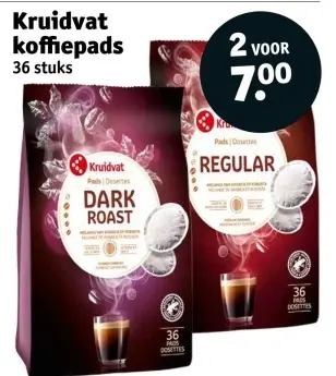 Aanbieding: Kruidvat koffiepads