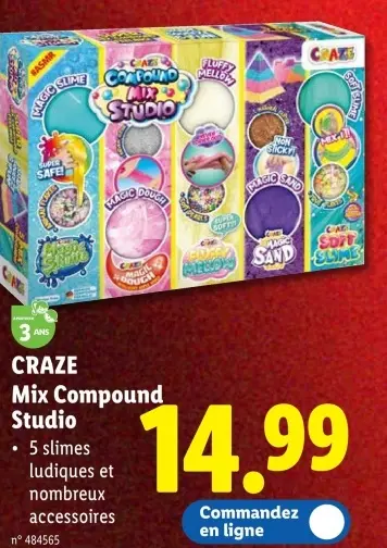 Offre: Mix Compound Studio
