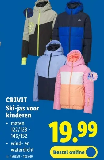 Promotie: Ski-jas voor kinderen