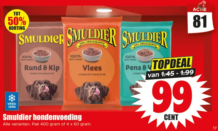 Aanbieding: Hondenvoeding