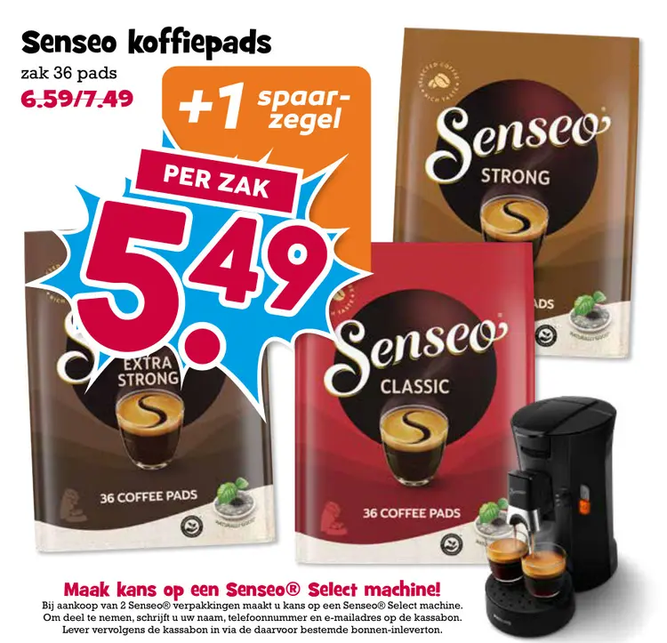 Aanbieding: koffiepads