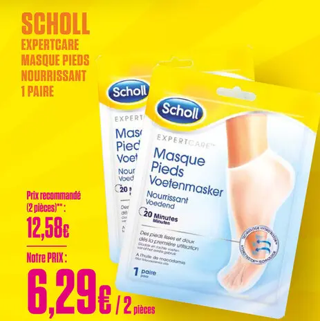 Offre: Expertcare masque pieds nourrissant