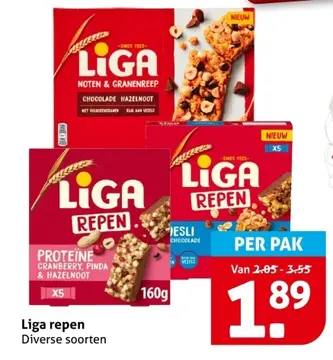 Aanbieding: Liga repen