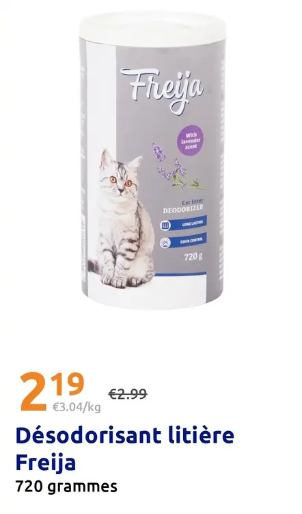 Offre: Désodorisant litière