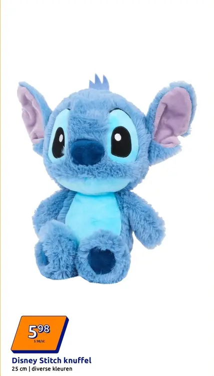 Aanbieding: Disney Stitch knuffel