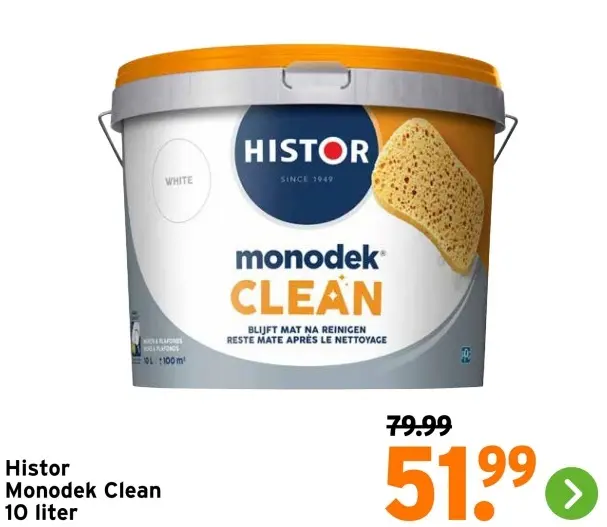Aanbieding: Monodek Clean 10 liter