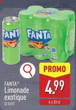 Offre: FANTA Limonade exotique