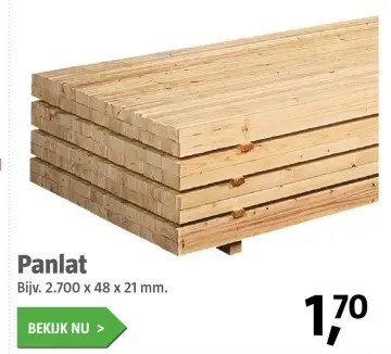 Aanbieding: Panlat