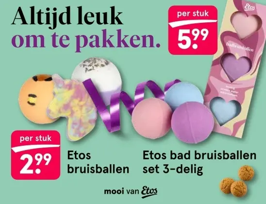 Aanbieding: bruisballen
