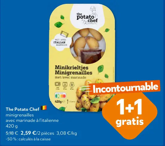 Offre: The Potato Chef minigrenailles
