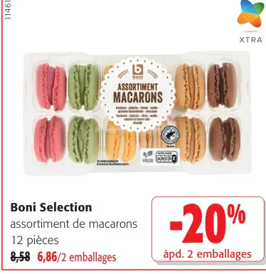 Offre: Assortiment de macarons