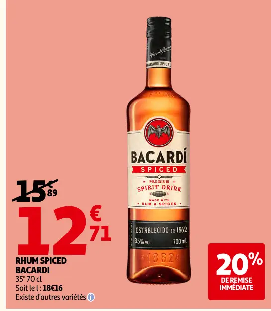 Promotie: Rhum spiced