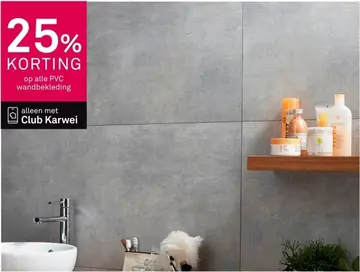 Aanbieding: PVC wandbekleding
