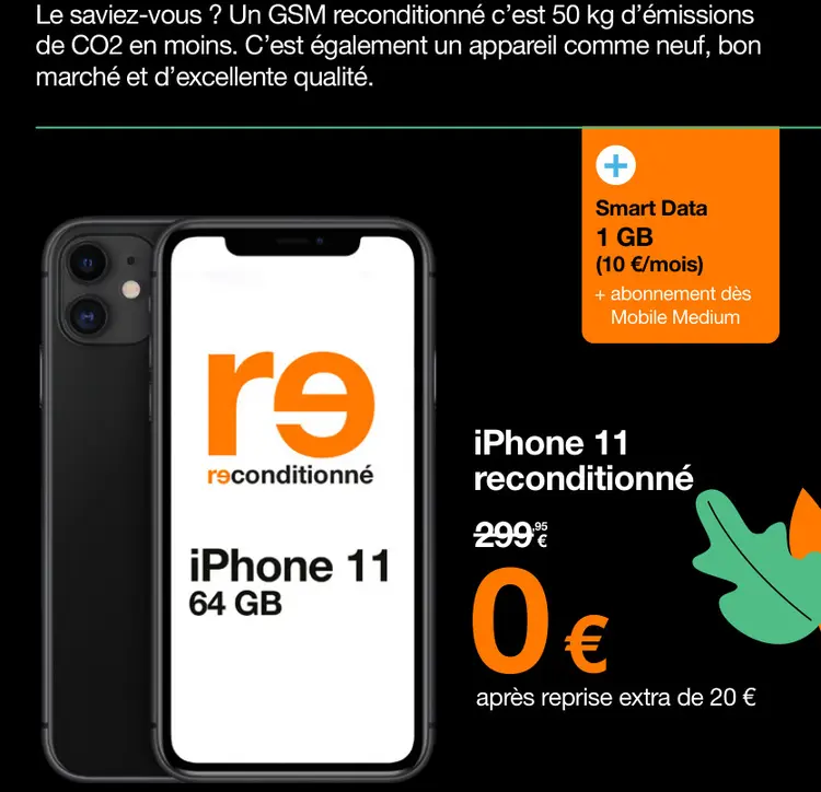 Offre: iPhone 11