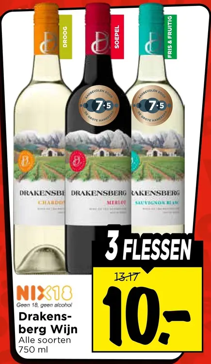 Aanbieding: Drakensberg Wijn