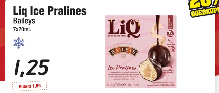 Aanbieding: Liq Ice Pralines