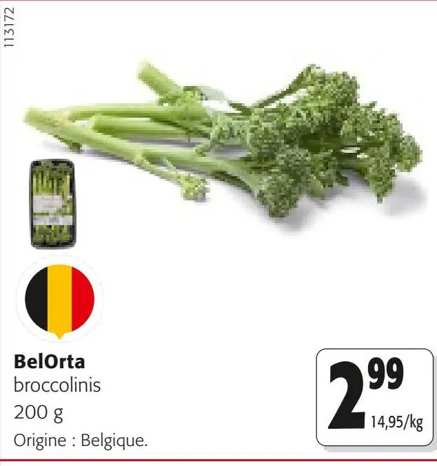 Offre: Broccolinis