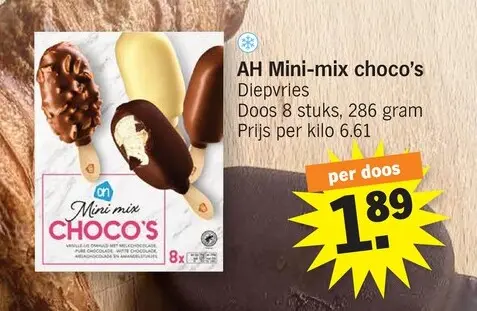 Promotie: Mini-mix choco's