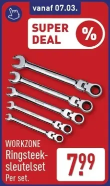 Aanbieding: Ringsteeksleutelset