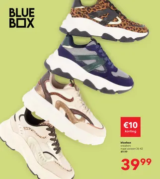 Aanbieding: bluebox sneakers