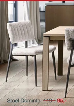 Aanbieding: Stoel Dominta