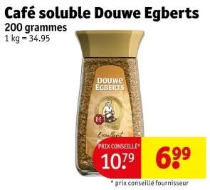 Offre: Café soluble