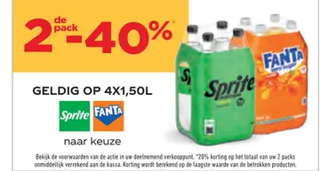 Aanbieding: Sprite Fanta