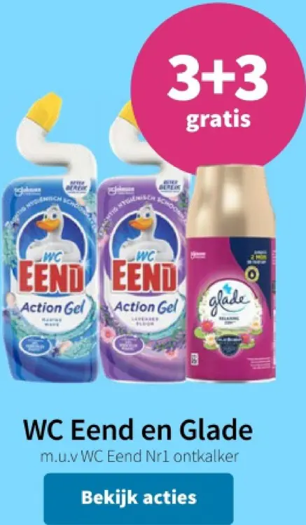 Promotie: Action Gel en Glade