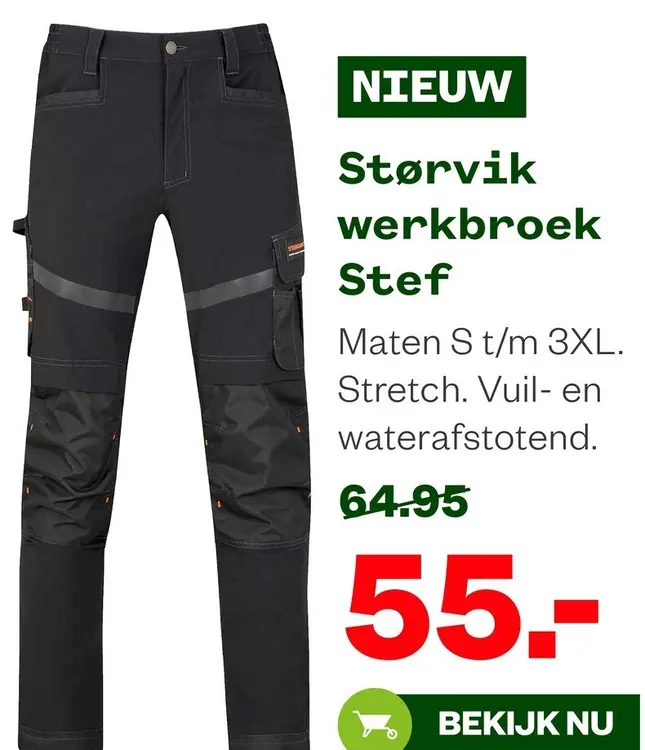 Aanbieding: Størvik werkbroek Stef