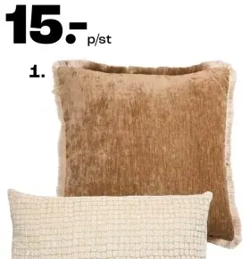 Aanbieding: Kussen Lodi Bruin