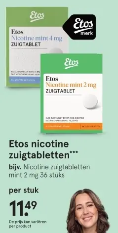 Aanbieding: Nicotine zuigtabletten
