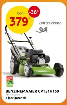 Aanbieding: Benzinemaaier cpt51h160