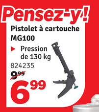 Aanbieding: Pistolet à cartouche MG100