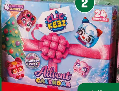Aanbieding: Clickeez Serie 3 Advent Calendar