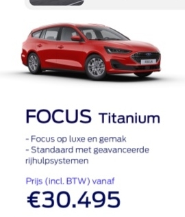 Aanbieding: FOCUS Titanium