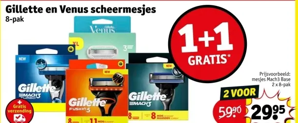 Aanbieding: scheermesjes