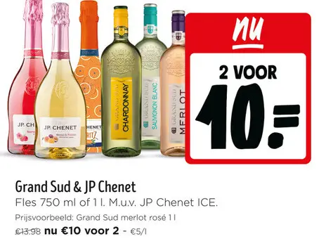 Promotie: Grand Sud & JP Chenet