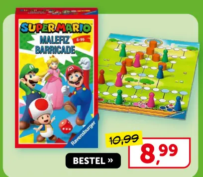 Promotie: Super Mario Malefiz Barricade
