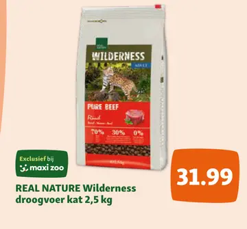 Aanbieding: REAL NATURE Wilderness droogvoer kat