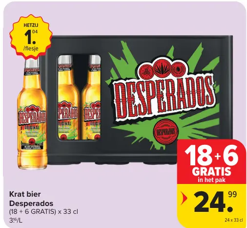 Promotie: Krat bier