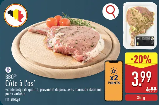 Offre: Côte à l'os