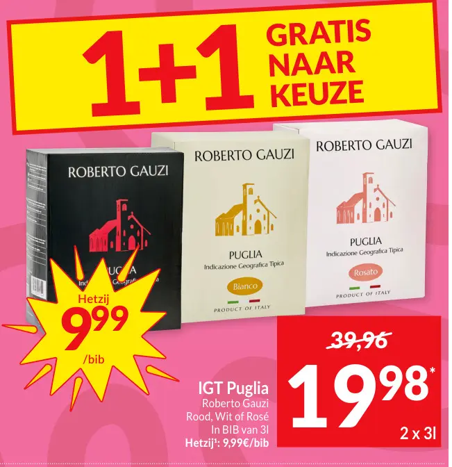 Promotie: IGT Puglia