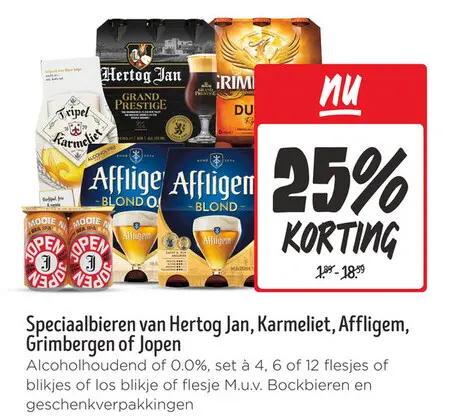 Aanbieding: Speciaalbieren