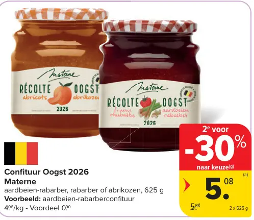 Promotie: Confituur Oogst 2026