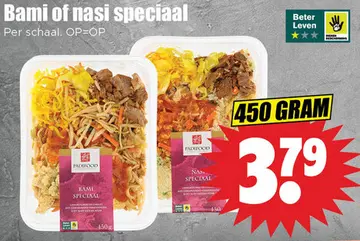 Aanbieding: Bami of nasi speciaal