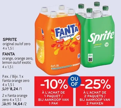 Offre: Sprite ou Fants