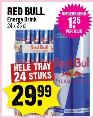 Aanbieding: Red bull