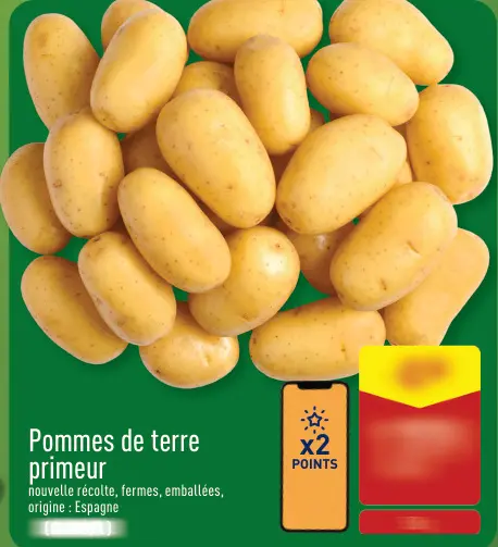 Offre: Pommes de terre primeur